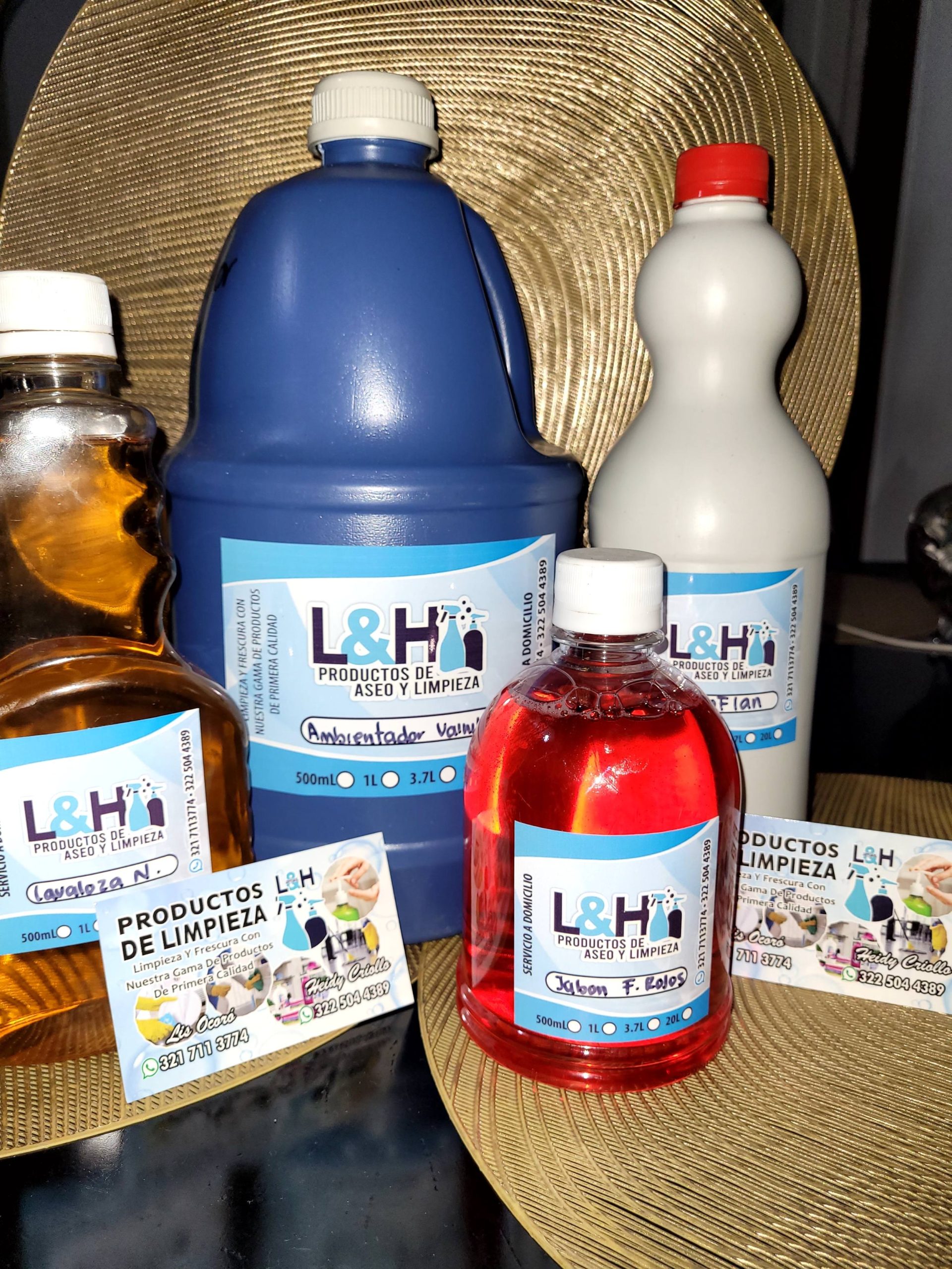 Productos de aseo y limpieza L&H