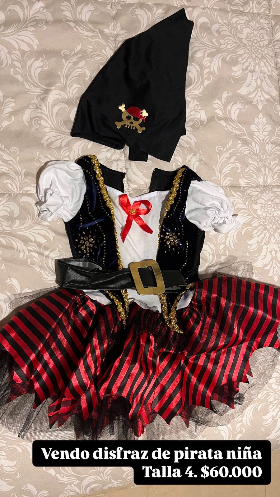 Disfraz niña Pirata