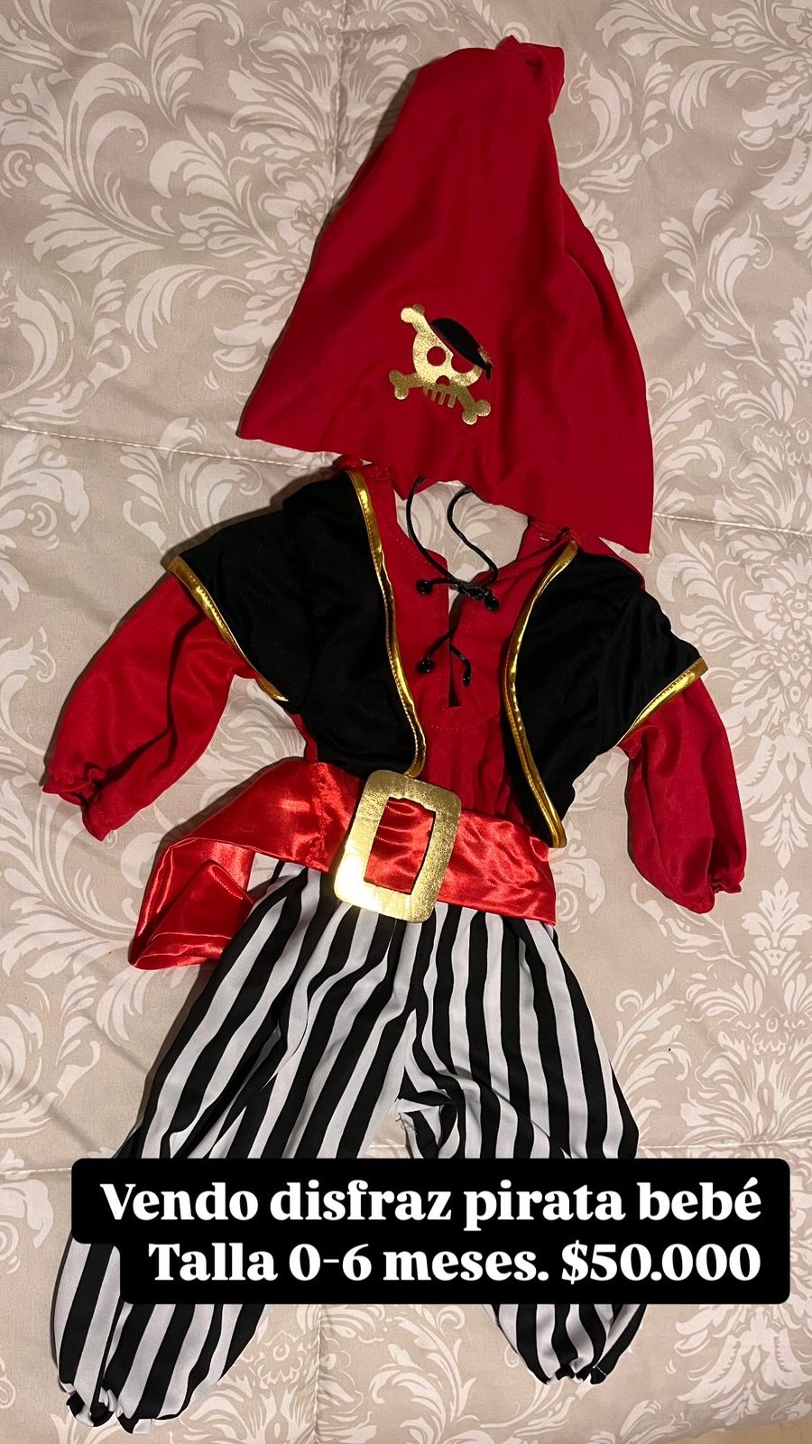 Disfraz bebé Pirata