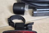 KIT PARA MONTAR BICICLETA: CASCO Y LUCES