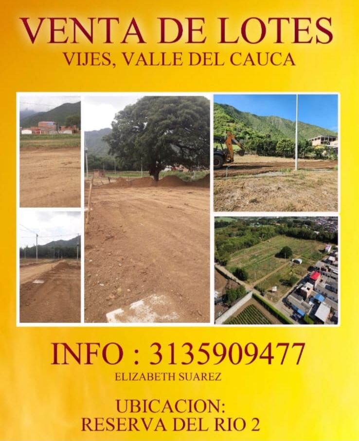 Venta de Lotes (Vijes, Valle del Cauca)
